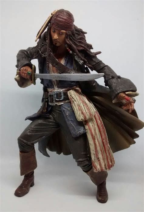 jack sparrow figurine|jack sparrow action figure.